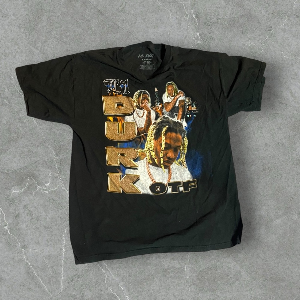 LIL DURK Y2K tee hole in back ( pictured)
